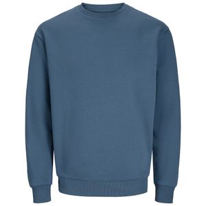 Jack&Jones XXL Basic Sweatshirt rauchblau JJEBRADLEY