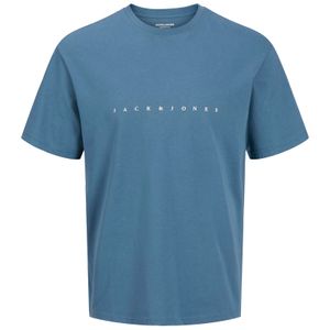 Jack&Jones XXL T-Shirt Logoprint JJESTAR rauchblau