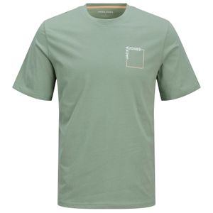 Jack&Jones XXL T-Shirt salbeigrün Brustprint JJVERNER