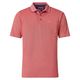 Redmond Übergrößen Poloshirt rot melange Wash & Wear