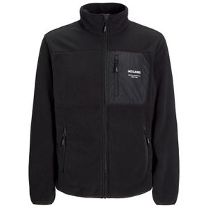 Jack&Jones Fleecejacke Übergröße schwarz JJTHEO