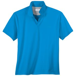 s.Oliver Übergrößen Basic Stretch-Poloshirt türkisblau