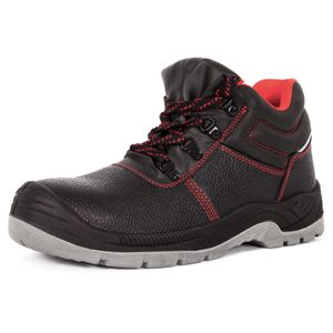 Qualitex Arbeitsstiefel schwarz-rot S3 SRC