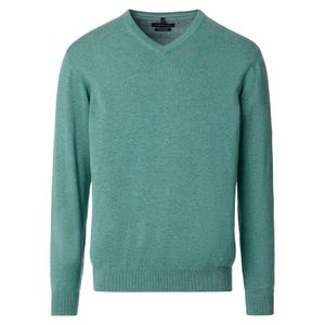 CasaModa XXL Pullover V-Neck mintgrün melange