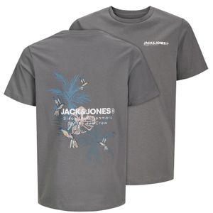 Jack&Jones T-Shirt XXL grau Rückenprint JJHAWAII