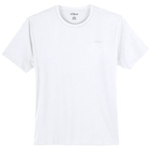 s.Oliver Übergrößen Basic T-Shirt Rundhals weiß