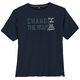 Lerros XXL T-Shirt navy Frontprint CHANGE THE ROUTE