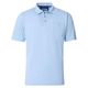 Redmond Übergrößen Wash & Wear Polo hellblau melange