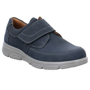 Jomos XXL Klett-Slipper nachtblau extra weit Malaga