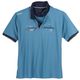 Jupiter XXL Poloshirt maritime Details rauchblau