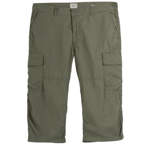 Camel Active leichte 3/4 Cargo-Bermuda oliv Übergröße