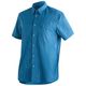 Maier Sports XXL Kurzarm-Funktionshemd blau-schwarz