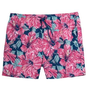 Bellonda Badeshorts floral Hawaiimuster pink-blau XXL