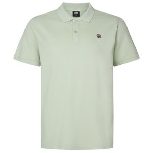 Petrol Industries Übergrößen Basic-Poloshirt salbeigrün