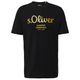 s.Oliver Übergrößen T-Shirt Logoprint schwarz