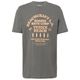 s.Oliver Übergrößen T-Shirt grau Frontprint