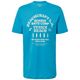 s.Oliver Übergrößen T-Shirt türkisblau Frontprint
