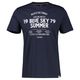 Lerros Übergrößen T-Shirt Blue Sky Summer navy 