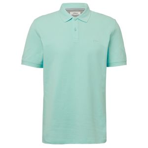 s.Oliver Basic-Poloshirt Übergröße mintblau