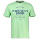 Lerros Übergrößen T-Shirt Blue Sky Summer mintgrün
