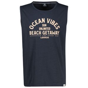 Lerros Übergrößen Tanktop Ocean Vibes navy 