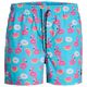 Jack&Jones Badeshorts Übergröße türkis-pink JPSTMAUI