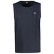 Lerros Übergrößen Tanktop dunkelblau Brustprint