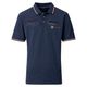 CasaModa XXL Stretch-Poloshirt Print navy melange