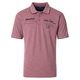 CasaModa XXL Stretch-Poloshirt Print rosenholz melange