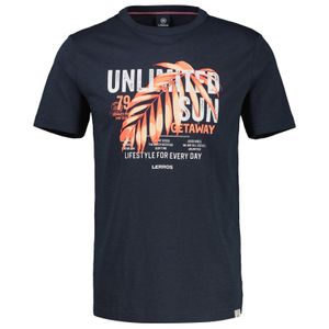 Lerros Übergrößen T-Shirt Frontprint floral navy