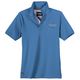 Redfield Übergrößen Poloshirt hellblau Brustprint