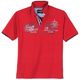 Redfield Übergrößen Poloshirt rot Frontprint RDFD Redfield Übergrößen Poloshirt rot Frontprint RDFD