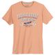 Redfield Übergrößen T-Shirt Print Pacific orange