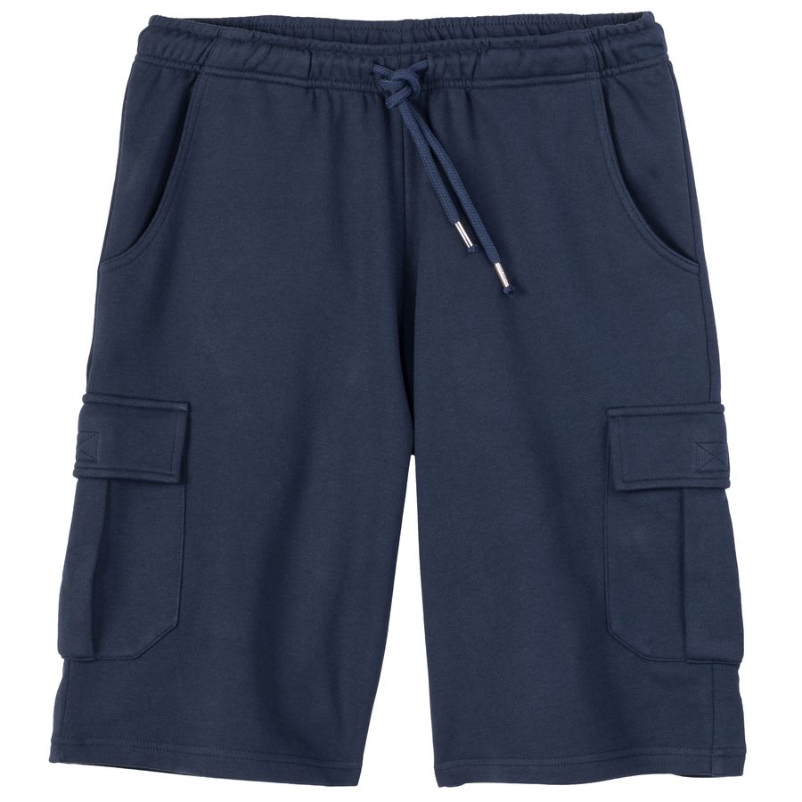 Redfield Übergrößen Cargo-Sweatbermuda denimblau