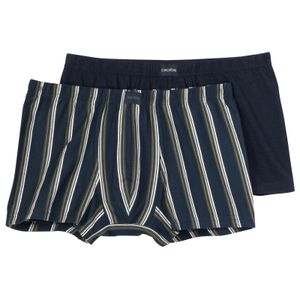 Ceceba XXL Pants 2er-Pack navy/oliv-navy gestreift