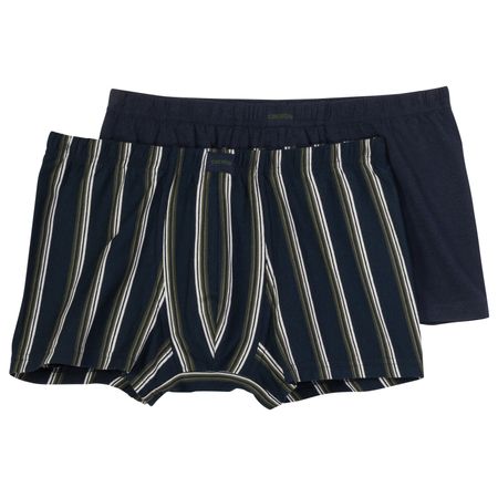 Ceceba XXL Pants 2er-Pack navy/oliv-navy gestreift