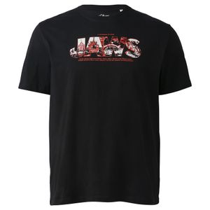 s.Oliver T-Shirt Übergrößen schwarz Jaws© Fotoprint