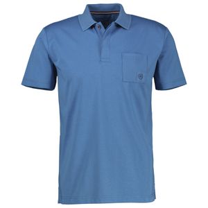 Lerros Basic-Poloshirt blau Übergröße Cool & Dry