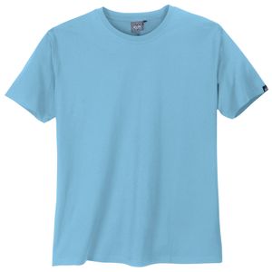Ahorn Übergrößen Basic-T-Shirt hellblau