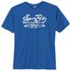 Ahorn Sportswear T-Shirt Frontprint Übergröße royalblau