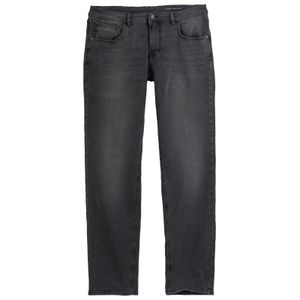 Paddock's XXL Stretch-Jeans Pipe schwarz Used Look