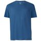 s.Oliver Übergrößen V-Neck T-Shirt blau melange V-Neck