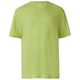 s.Oliver Übergrößen V-Neck T-Shirt hellgrün melange