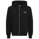 Jack&Jones Übergröße Kapuzen-Sweatjacke JJESOHO schwarz