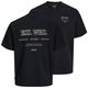 Jack&Jones XXL T-Shirt schwarz Rückenprint JJEURBAN