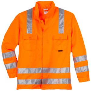 Qualitex XXL Warnschutz-Bundjacke warnorange Signal WQ