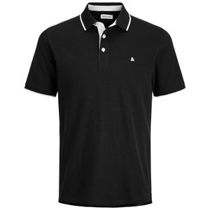 Jack&Jones Poloshirt Übergröße schwarz JJEPAULOS