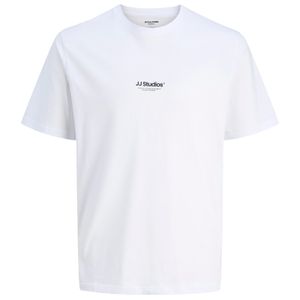 Jack&Jones Übergrößen T-Shirt weiß JJESOHO Print