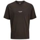 Jack&Jones Übergrößen T-Shirt dunkelbraun JJESOHO