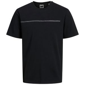 Jack&Jones Übergrößen T-Shirt schwarz JCOFUSION Print